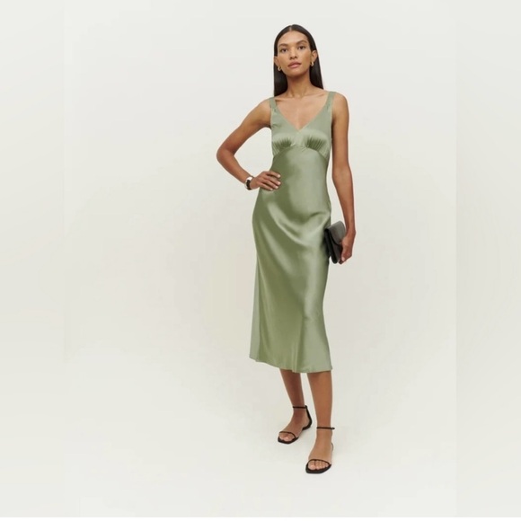 Reformation silk Daytona dress - Picture 4 of 5